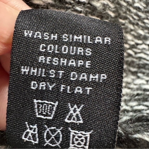 BCBGMaxAzria Black and White Cardigan, Medium - Picture 7 of 8